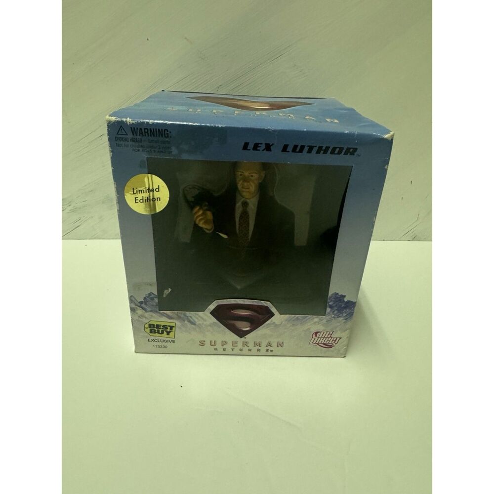 Superman Returns Lex Luthor Bust DC Direct Best Buy Exclusive Limited Edition